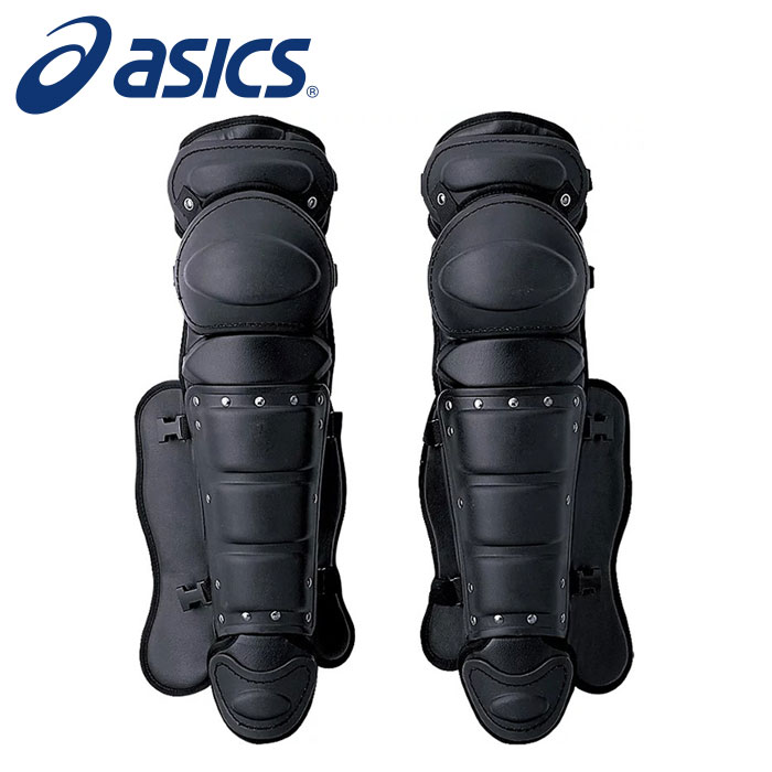 【アシックス　asics】【防具】野球 硬式用レガース キャッチャー BPL230 (90) ブラック [240909]