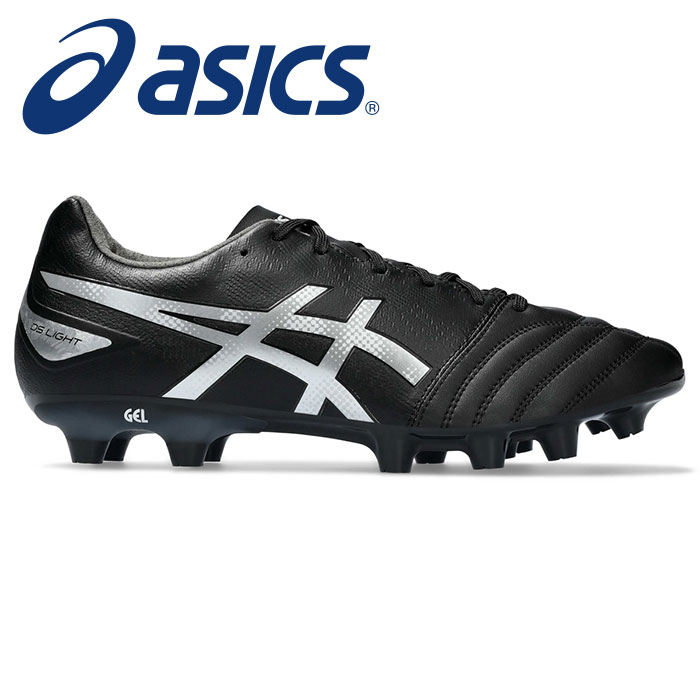【アシックス　asics】【シューズ　靴】サッカー スパイク DS LIGHT ADVANCE(ディーエスライト アドバンス) WIDE ワイド メンズ レディース 男女兼用 1103A098 (001) ブラック/ピュアシルバー [240412]