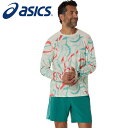 【メール便送料無料(追跡可能)】【2025年春夏モデル】【アシックス asics】【ウェア】 ランニング 長袖 Tシャツ ROAD ランニング グラフィック メ...