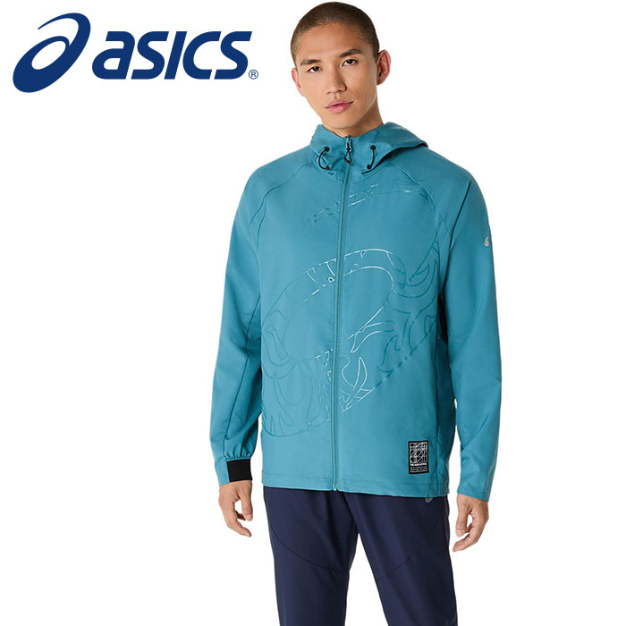 【2025年春夏モデル】【 アシックス asics 】【ウェア】 フーディー ジャケット クール アクティモーションクロス ジャージ 上 メンズ スポーツ アシックス 2031E979 (401) アトランティスブルー [250320]