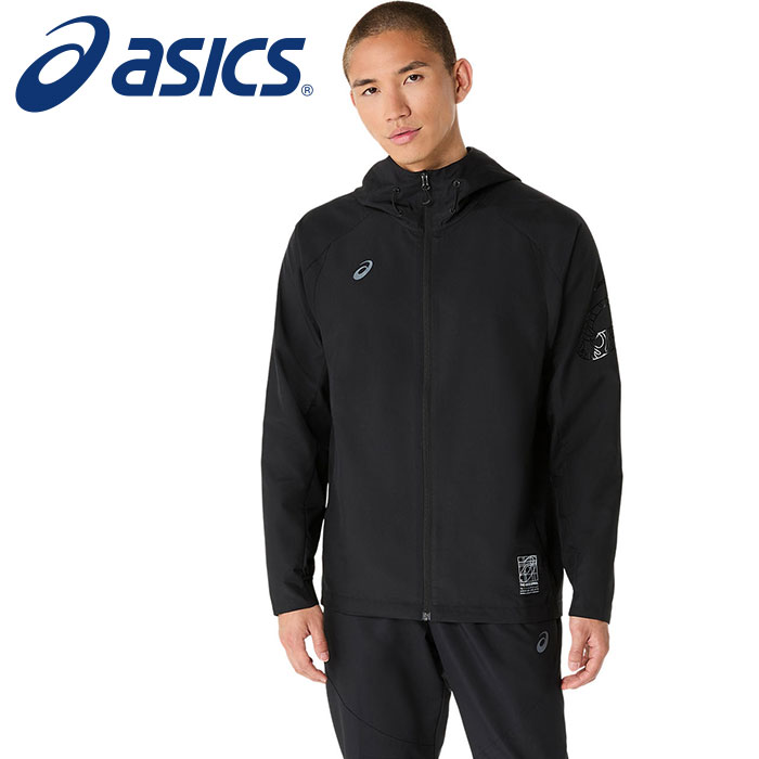 【2025年春夏モデル】【 アシックス asics 】【ウェア】 フーディー ジャケット ドライ アクティモーションクロス ジャージ 上 メンズ スポーツ アシックス 2031E980 (001) パフォーマンスブラック [250320]
