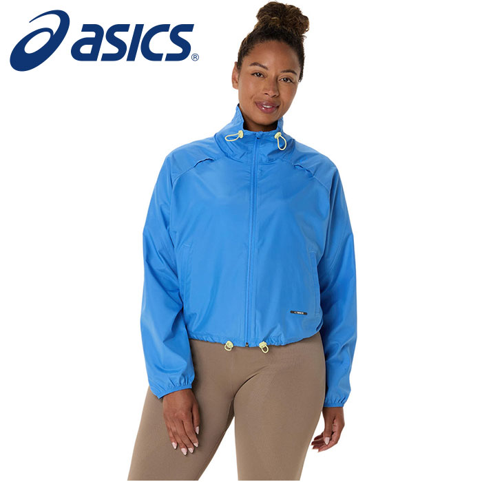 【 アシックス asics 】【ウェア】 レディース ジャケット NAGINO 凪乃 アクティブリーズ スポーツ アシックス 2032D146 (401) ブルーコースト [250320][amz]