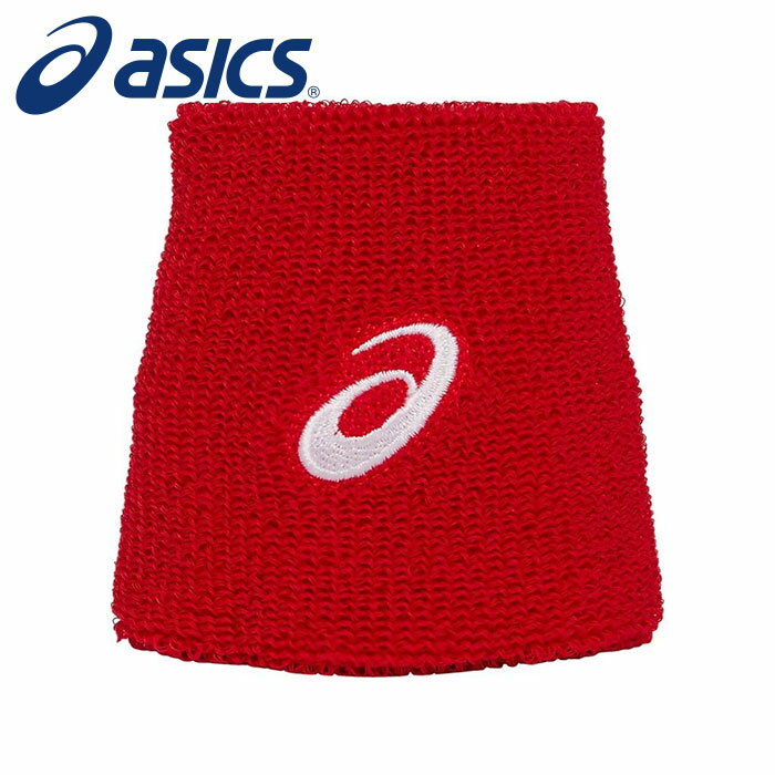 [最大2000円OFFクーポン発行中]【メール便送料無料】【アシックス　asics】【アクセサリー】トレーニング リストバンド(1個入) 3033B872 (600) クラシックレッド [230831]