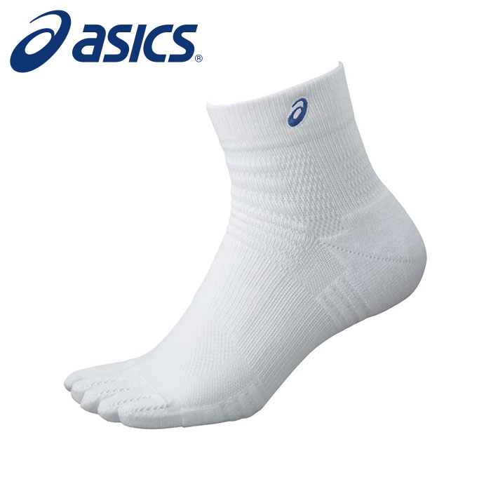 【メール便送料無料】【アシックス　asics】【ソックス　靴下】トレーニング 5本指ソックス 13 メンズ 3033B926 (101) ブリリアントホワイト/ピーコート [230831]