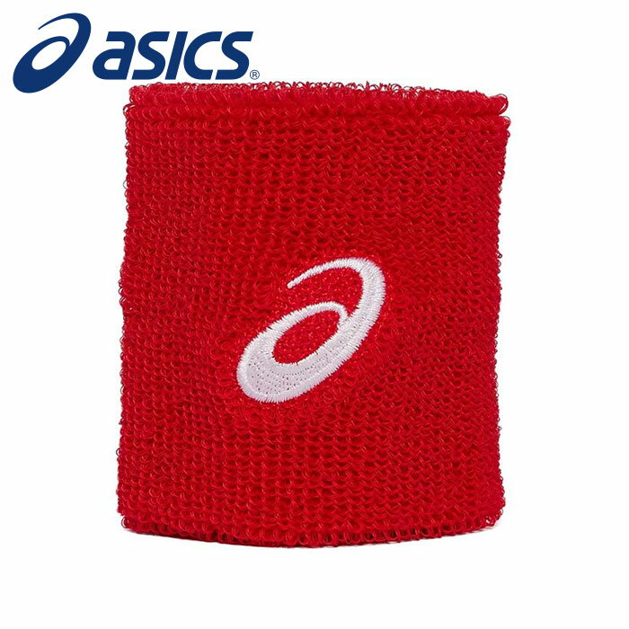 【メール便送料無料】【アシックス　asics】【アクセサリー】トレーニング ジュニア用 リストバンド(1個入) 3034A093 (600) クラシックレッド [230831]