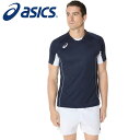 【メール便送料無料】【2025年春夏モデル】【アシックス asics】【ウェア】 バレーボール 半袖 ゲームシャツ ゲームプラシャツ メンズ レディース 男女兼...
