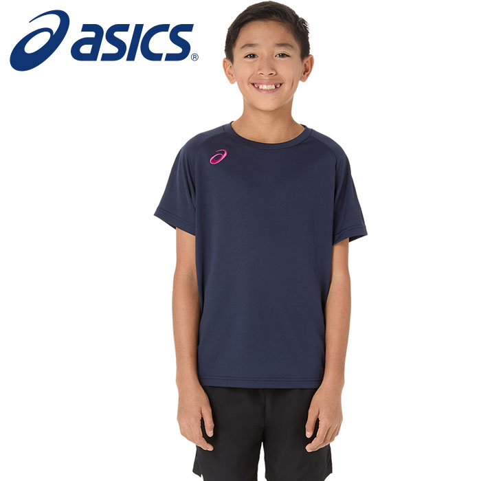 【メール便送料無料】【 アシックス asics 】【ウェア】 バレーボール ジュニア 半袖 プラクテ ...