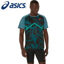【メール便送料無料(追跡可能)】【2025年春夏モデル】【アシックス asics】【ウェア】 陸上 半袖 Tシャツ クール グラフィック メンズ アシックス 2...