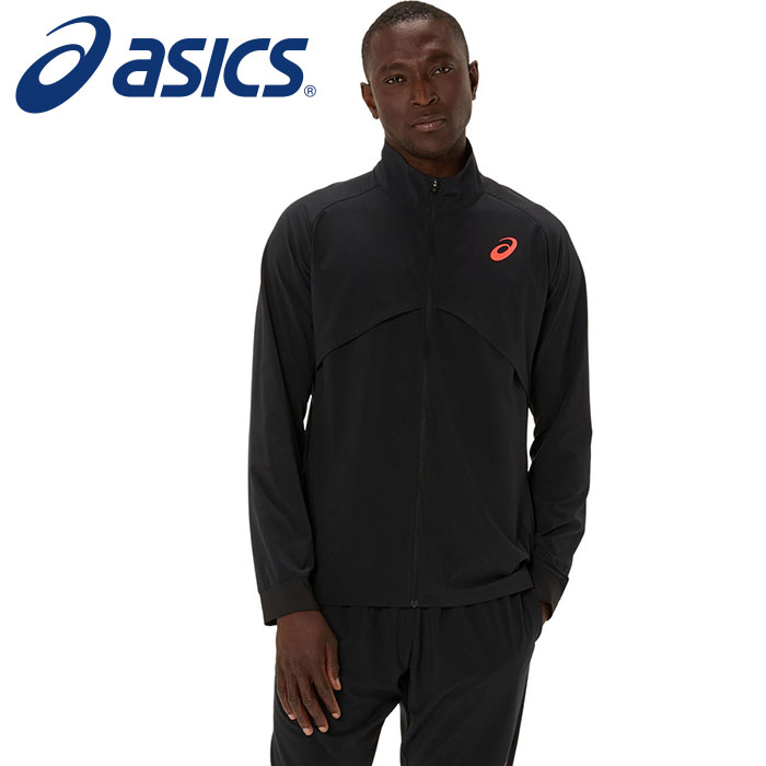 【 アシックス asics 】【 ウェア 】 陸上 ウーブン ジャケット ハイブリッド ストレッチ ジャージ 上 メンズ アシックス 2091A752 (001...