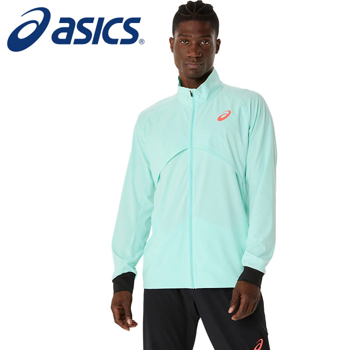 【 アシックス asics 】【 ウェア 】 陸上 ウーブン ジャケット ハイブリッド ストレッチ ジャージ 上 メンズ アシックス 2091A752 (413...