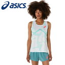 【メール便送料無料(追跡可能)】【2025年春夏モデル】【 アシックス asics 】【ウェア】 陸上 レディース シングレット クール グラフィック アシック...