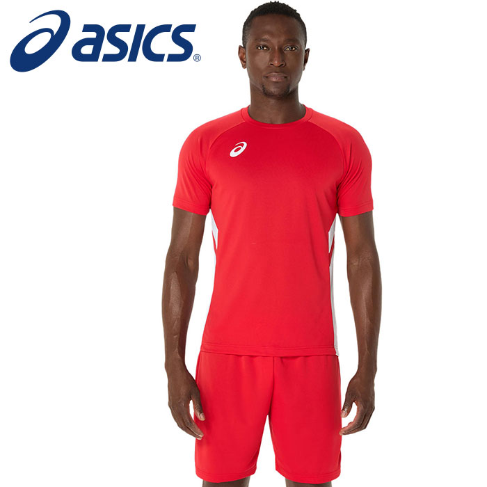 【メール便送料無料】【 アシックス asics 】【 ウェア 】 サッカー 半袖 ゲームシャツ メンズ アシックス 2101A310 (601) クラシックレッド [250320][amz] クリスマス プレゼント