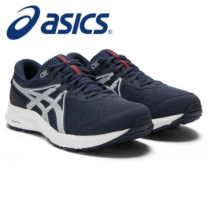 【送料無料】【アシックス　asics】【シューズ　靴】 1011B333 ランニングシューズ(メンズ) GEL-CONTEND(ゲルコンテンド) 7 WP エキストラワイド 防水靴 ミッドナイト/ピエモンテグレー 400 [221214] 父の日