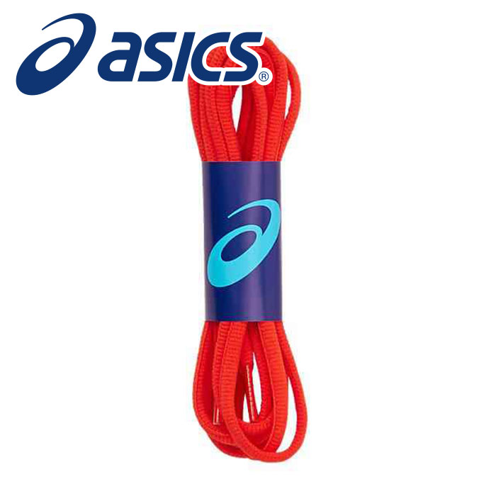 【メール便送料無料】【アシックス　asics】 TXX115 オーバルシューレース 靴ひも 靴紐 メンズ レディース 男女兼用 レッド 600 [221214]