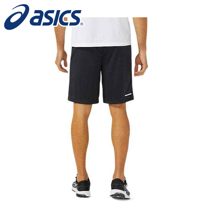 【 アシックス asics 】【ウェア】 2031D911 トレーニングウェア(メンズ) ヘックス ニットハーフパンツ Pブラック 001 [230319][amz]