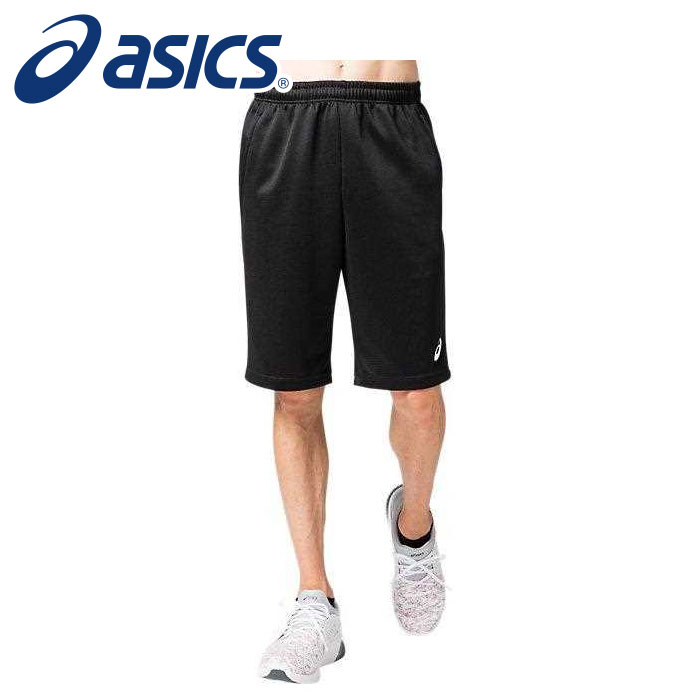 [最大2000円OFFクーポン発行中]【メール便送料無料】【 アシックス asics 】【 ウェア 】 2031D919 トレーニングウェア(メンズ) ニットハーフパンツ Pブラック 001 [230319][amz] クリスマス プレゼント