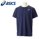 【メール便送料無料】【 アシックス asics 】【ウェア】 2031E017 トレーニングウェア(メンズ) ドライ ワンポイント 半袖Tシャツ ピーコートXB...