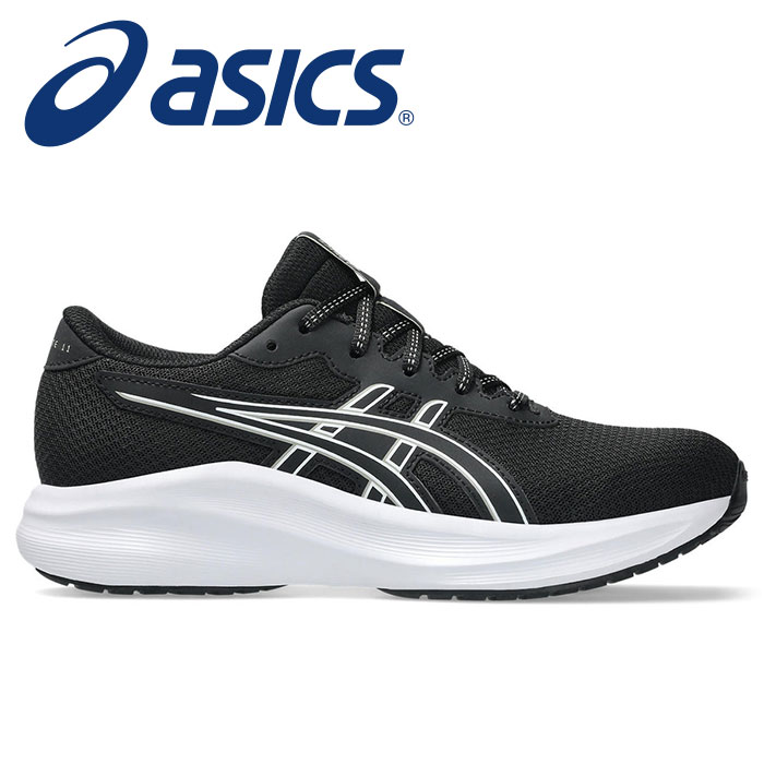  【 2025年 秋冬モデル】【 アシックス asics 】【 シューズ 靴 】 ジュニア ランニングシューズ GEL-EXCITE ゲルエキサイト 11 GS 子供 小学生 シューズ 靴 スニーカー 男の子 女の子 1014A374 (001) ブラック/メテオグレー [250725][amz] クリスマス プレゼント