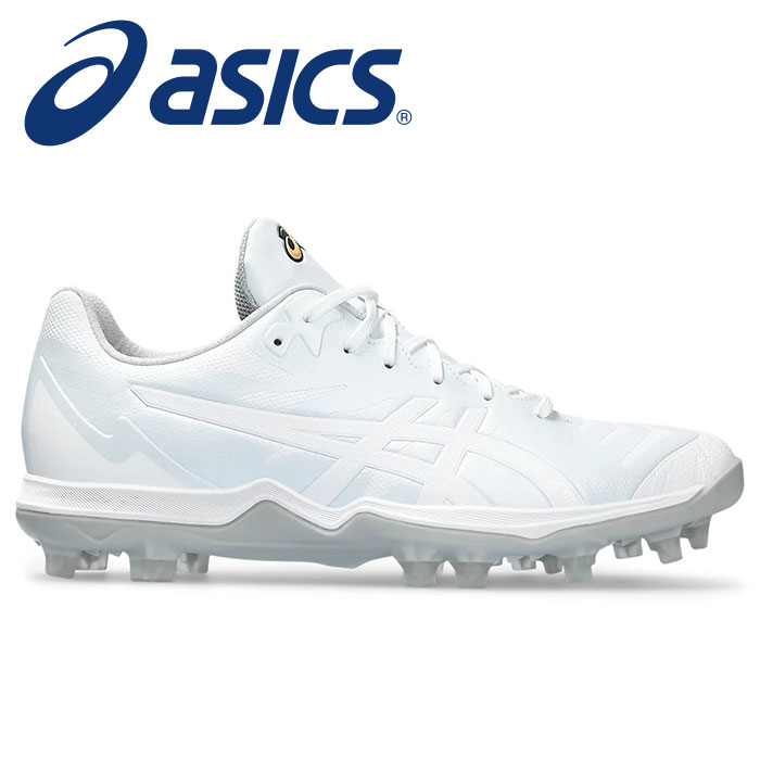 ★鈴木 誠也選手・丸 佳浩選手着用モデル★【 2025年 秋冬モデル】【 アシックス asics 】【シューズ　靴】 野球 ポイント スパイク GOLDSTAGE I-PRO FANG ゴールドステージ アイプロ ファング メンズ 紐 スタッド 白 1121A068 (110) ホワイト/ホワイト [250725][amz]