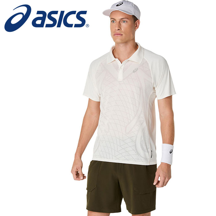 【メール便送料無料(追跡可能)】【 2025年 秋冬モデル】【 アシックス asics 】 テニス 半袖 ポロシャ..