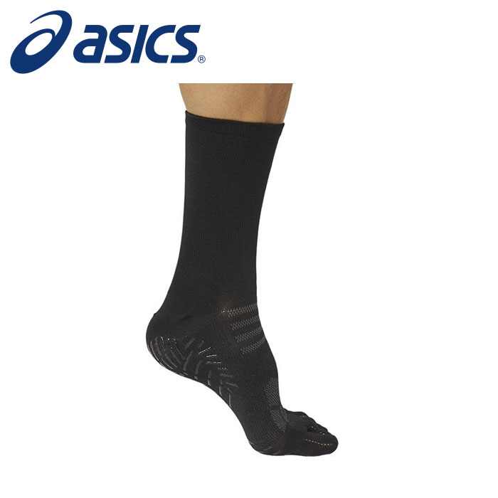 【メール便送料無料】★滑り止めは前後だけでなく、左右の動きもサポート!素足感覚、指先のフィット感向上★【 アシックス asics 】【ソックス 靴下】サッカー ...