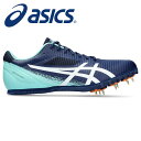 ★100m〜1500m/ハードル/跳躍種目!オールウェザー/土トラック兼用★【 アシックス asics 】【シューズ 靴】陸上 スパイク HEATSPRINT(...