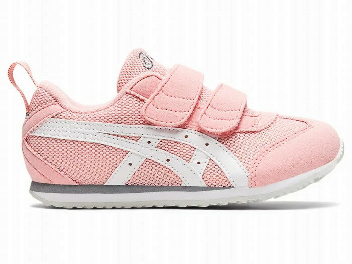 【送料無料】【asics　アシックス】【シューズ　靴】 1144A204 FWキッズ シューズ 子供靴(約3〜7歳の児童向け) 女の子 プレスクール メティッド ナロー MINI(ミニ) ローズ×ホワイト スクスク SUKUSUKU すくすく ジュニア 701 [211003]