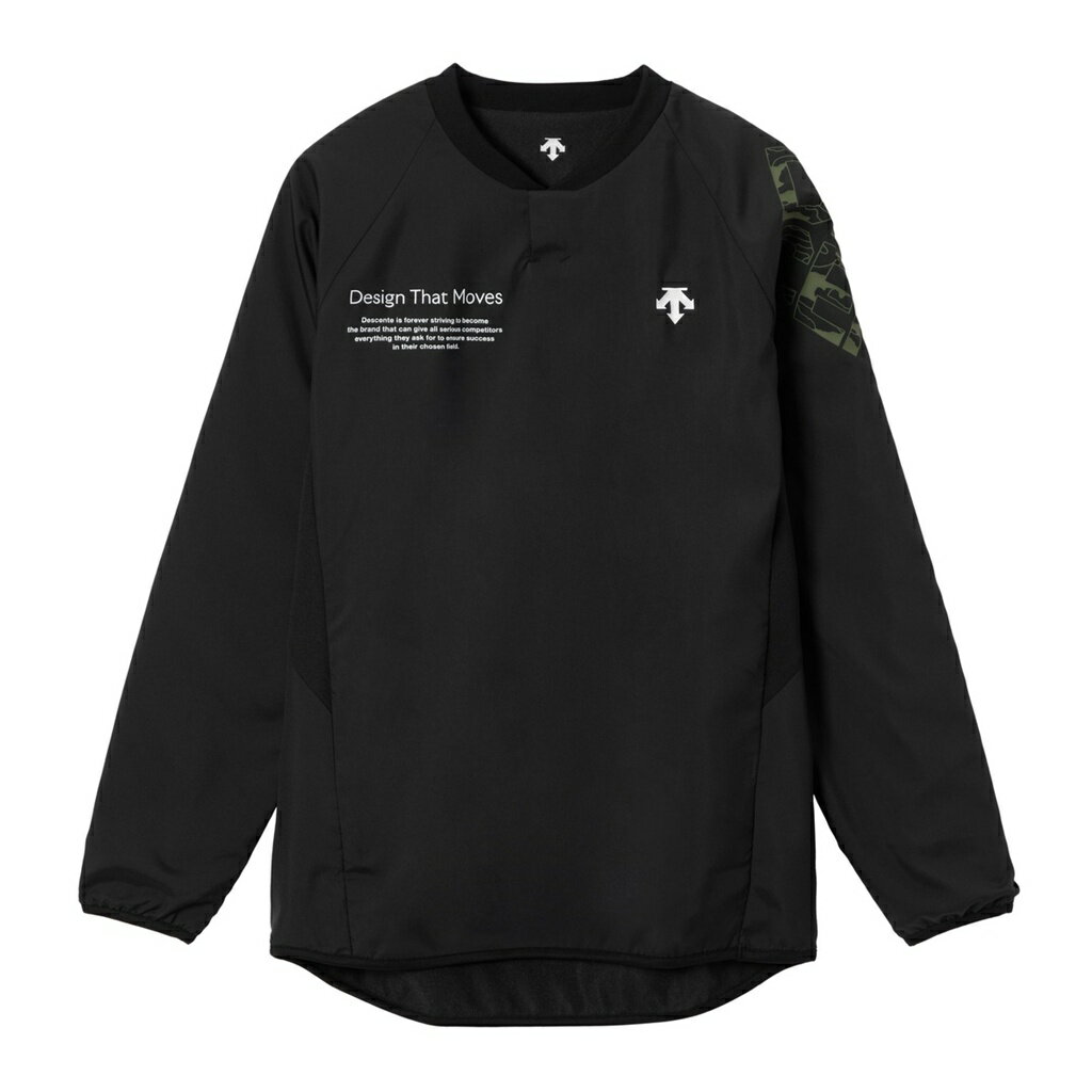 [クリスマスラッピング無料で承ります]★石川 祐希選手 着用モデル★【 2025年 秋冬モデル】【 デサント DESCENTE 】【 ウェア 】 バレーボール ウォーマー ジャケット メンズ レディース 男女兼用 アウター 冬 保温 DV5FWB02U (BK00) ブラック [251119][amz]