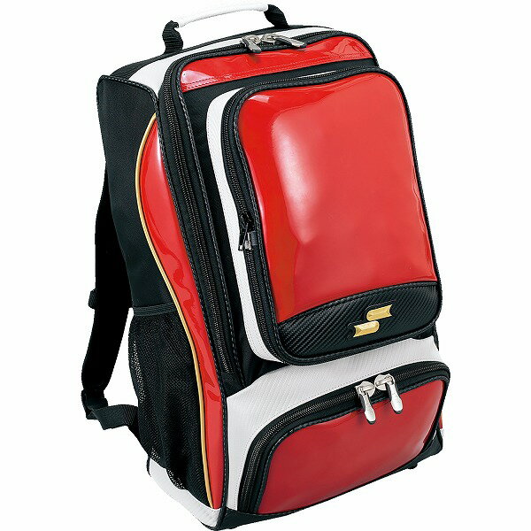 [最大2000円OFFクーポン発行中]【送料無料】【 SSK エスエスケイ 】【 スポーツバッグ 】 野球 バッグ エナメルバッグパック BA1010 (2238) エンジ×ゴールド [200120][刺繍可][amz] クリスマス プレゼント