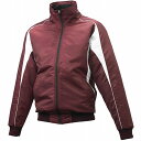 【送料無料】【 SSK エスエスケイ 】【ウェア】野球 グラウンドコート フロントフルZIP(中綿) BWG1008 (2210) エンジ×ホワイト メンズ・ユ...