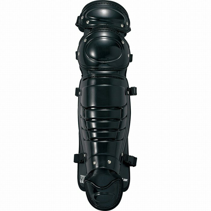 【SSK　エスエスケイ】【プロテクター】 野球 軟式用レガーズ(ダブルカップ)　CNL1200 (90) ブラック メンズ・ユニセックス　[210319]