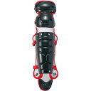 【 SSK エスエスケイ 】【防具】 野球 軟式 レガーズ ダブルカップ キャッチャー レガース CNL2100C (9096) ブラック×シルバーグレー メン...