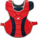 【 SSK エスエスケイ 】【防具】 野球 軟式 プロテクター キャッチャー CNP2100C (2096) レッド×シルバーグレー メンズ レディース 男女兼...