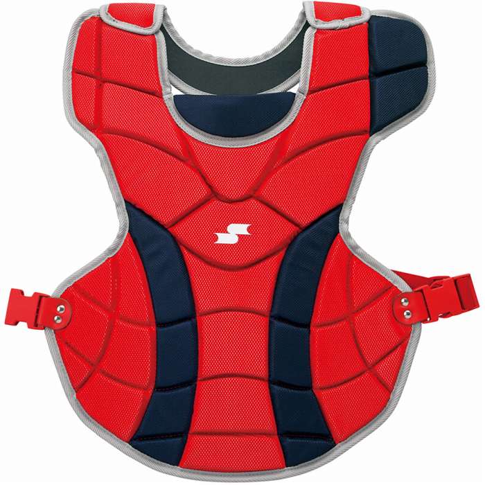 【SSK　エスエスケイ】【プロテクター】 ソフトボール用プロテクター CSP2100C (2096) レッド×シルバーグレー メンズ・ユニセックス　[210319]