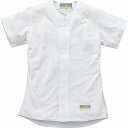 野球 無地メッシュシャツ US0001M (10) ホワイト メンズ・ユニセックス　