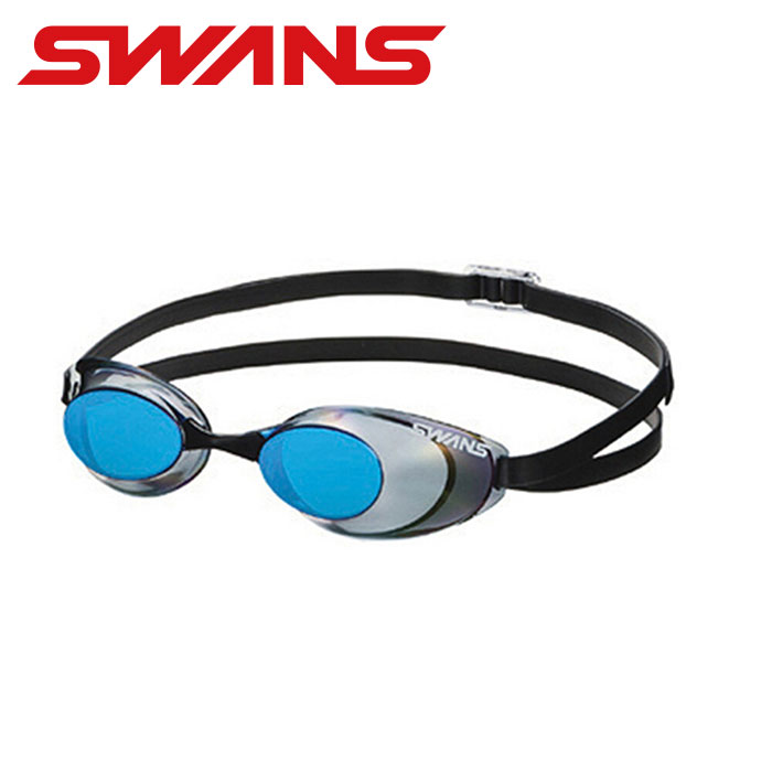 【メール便送料無料】【スワンズ　SWANS　山本光学】 水泳 競泳向けレーシングモデル スイミングゴーグル Sniper(スナイパー) ミラー FINA承認 メンズ レディース 男女兼用 SR10M SR-10M (321)SMBL [220727]