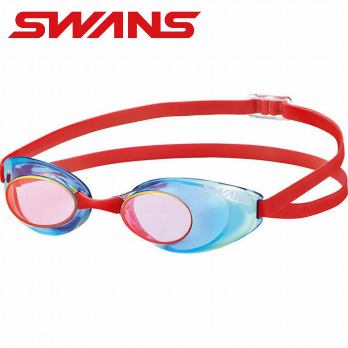 【メール便送料無料】【スワンズ　SWANS　山本光学】 水泳 競泳向けレーシングモデル スイミングゴーグル Sniper(スナイパー) ミラー FINA承認 メンズ レディース 男女兼用 SR10M SR-10M (682)NASHD ネイビー×シャドー [220727]