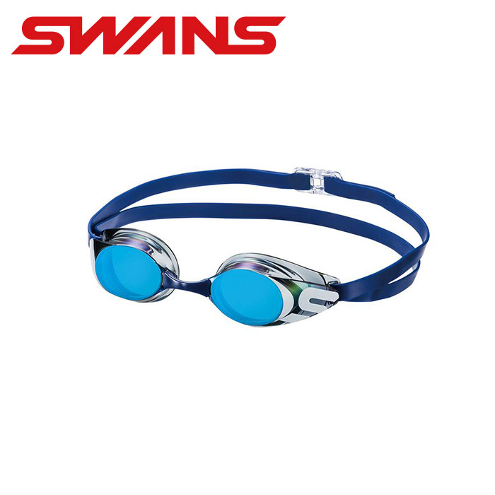 【メール便送料無料】★6〜12才向け★【 スワンズ SWANS 山本光学 】 水泳 ジュニア レーシングモデル 競泳 ノンクッション スイミング ゴーグル ミラ...