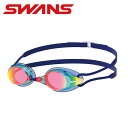 【メール便送料無料】【 スワンズ SWANS 山本光学 】 水泳 スイミングゴーグル(レーシングモデル) ノンクッション ミラー メンズ レディース 男女兼用 ...