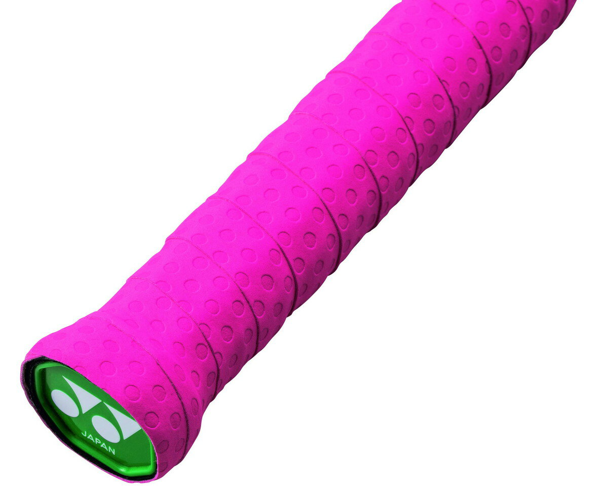 【メール便送料無料】【ヨネックス　YONEX】AC154 テニス・バドミントン グリップテープ ウェットタッキーグリップ ブライトピンク 122[200305]