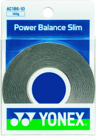 【送料無料】【ヨネックス　YONEX】AC186-10 テニス・バドミントン アクセサリー パワーバランススリム シルバー 017[200305]