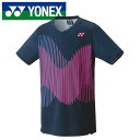 【メール便送料無料(追跡可能)】★日本バドミントン協会審査合格品★【ヨネックス YONEX】【ウェア】 ゲームシャツ フィットスタイル メンズ レディース 男女...