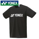 【メール便送料無料】【 ヨネックス YONEX 】【 ウェア 】 16501 テニス・バドミントン ドライTシャツ メンズ レディース 男女兼用 ブラック 00...