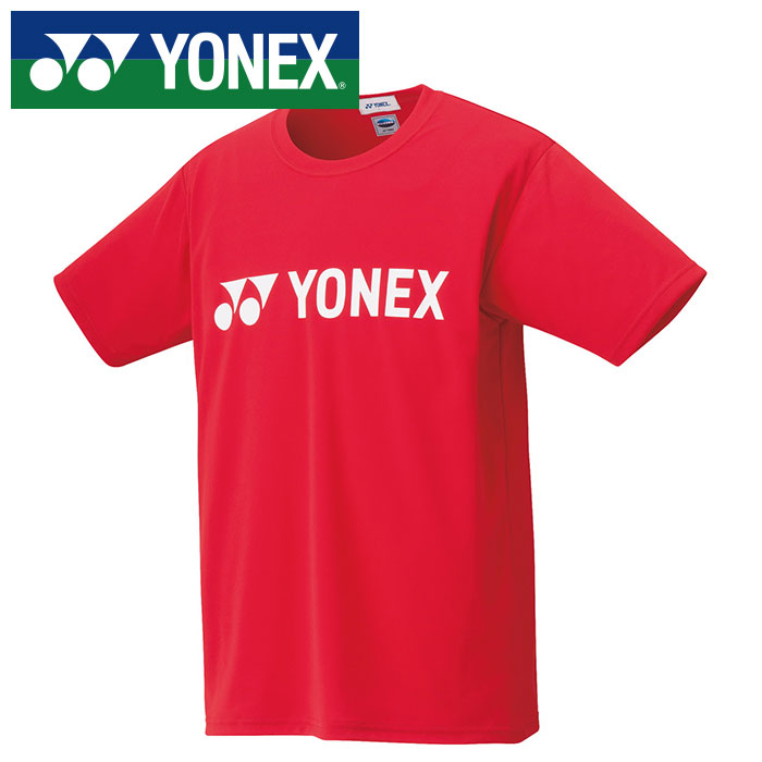 【メール便送料無料】【ヨネックス　YONEX】【ウェア】 16501J テニス・バドミントン ジュニア用ドライTシャツ 子供 こども サンセットレッド 496 [220508]