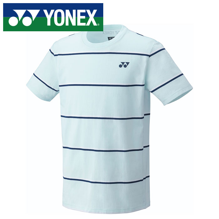 [最大2000円OFFクーポン発行中]【メール便送料無料】【ヨネックス　YONEX】【ウェア】テニス・バドミントン Tシャツ メンズ レディース 男女兼用 16678 (049) クリスタルブルー [240523]