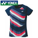 【メール便送料無料】【ヨネックス YONEX】【ウェア】テニス・バドミントン レディース用 ドライTシャツ 女性用 16694 (458) インディゴマリン [...
