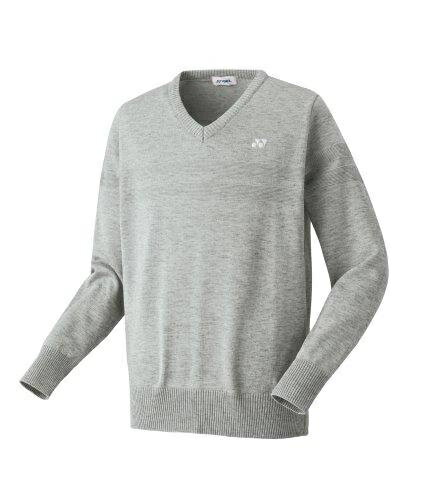 【送料無料】【ヨネックス　YONEX】 30075 テニス・バドミントン ウェア(ユニセックス) 男女兼用 セーター グレー 010 [210315]