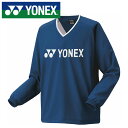 【ヨネックス YONEX】【ウェア】テニス・バドミントン 裏地付ブレーカー メンズ レディース 男女兼用 32038 (554) ダークネイビー [240523...