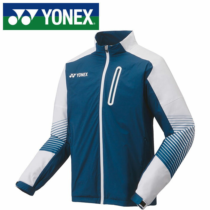 【送料無料】【ヨネックス　YONEX】【ウェア】テニス・バドミントン 70076 メンズ裏地付きウィンドウォーマーシャツ メンズ デニムネイビー ヒートカプセルダブル あたたかい UVカット 吸汗速乾 制電 撥水 629 [211013] 父の日 プレゼント