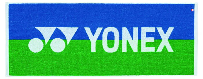 [刺繍可]【定形外郵便450円】★今治タオルブランド商品認定★【ヨネックス　YONEX】【アクセサリー】テニス・バドミントン スポーツタオル AC1035 (171) ブルー/グリーン [240523]